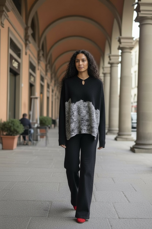 Pullover oversize Pierantonio Gaspari